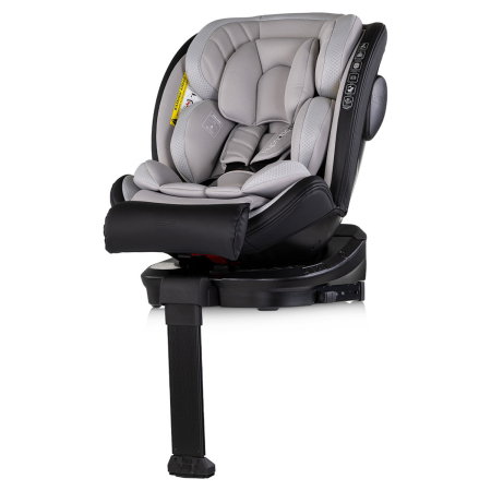 Scaun auto Chipolino Hypnotic Plus I-Size, 40-150 cm, cu sistem Isofix si sezut rotativ, Platinum [1]