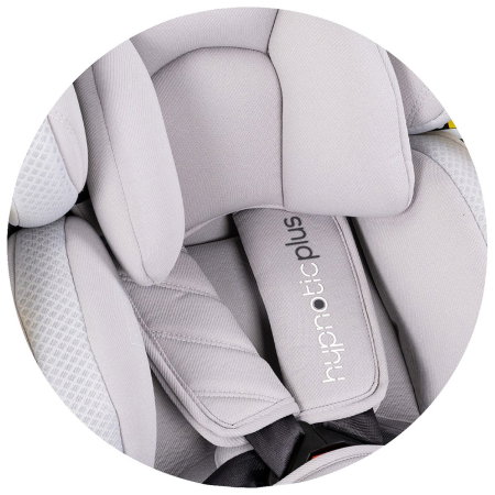 Scaun auto Chipolino Hypnotic Plus I-Size, 40-150 cm, cu sistem Isofix si sezut rotativ, Platinum [11]