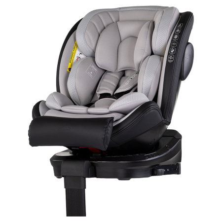 Scaune auto - Scaun auto Chipolino Hypnotic Plus I-Size, 40-150 cm, cu sistem Isofix si sezut rotativ, Platinum