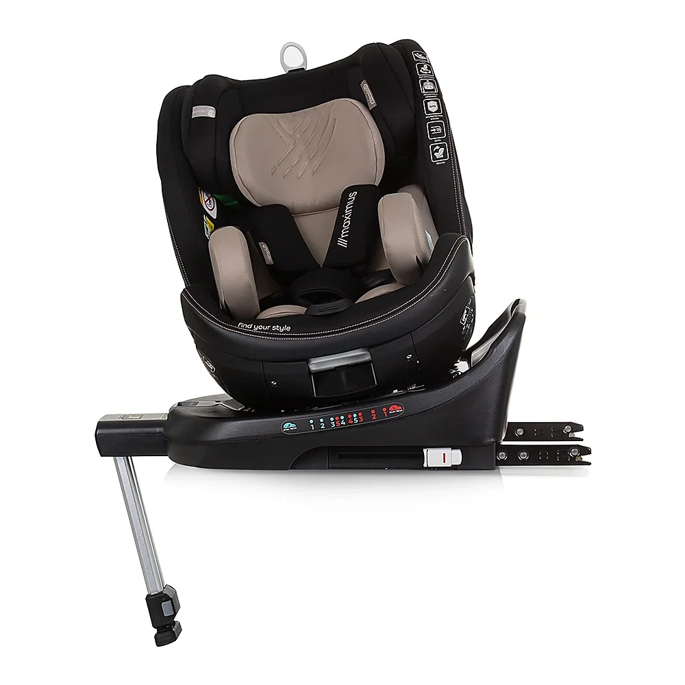 Scaun auto Chipolino Maximus I-Size 40-150 cm, sistem Isofix, Macadamia 12 ani [5]