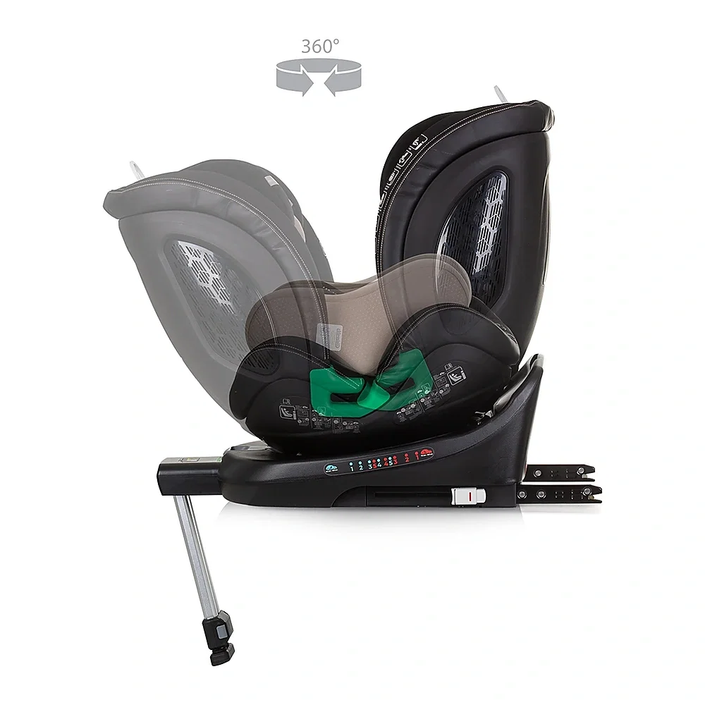 Scaun auto Chipolino Maximus I-Size 40-150 cm, sistem Isofix, Macadamia 12 ani [6]