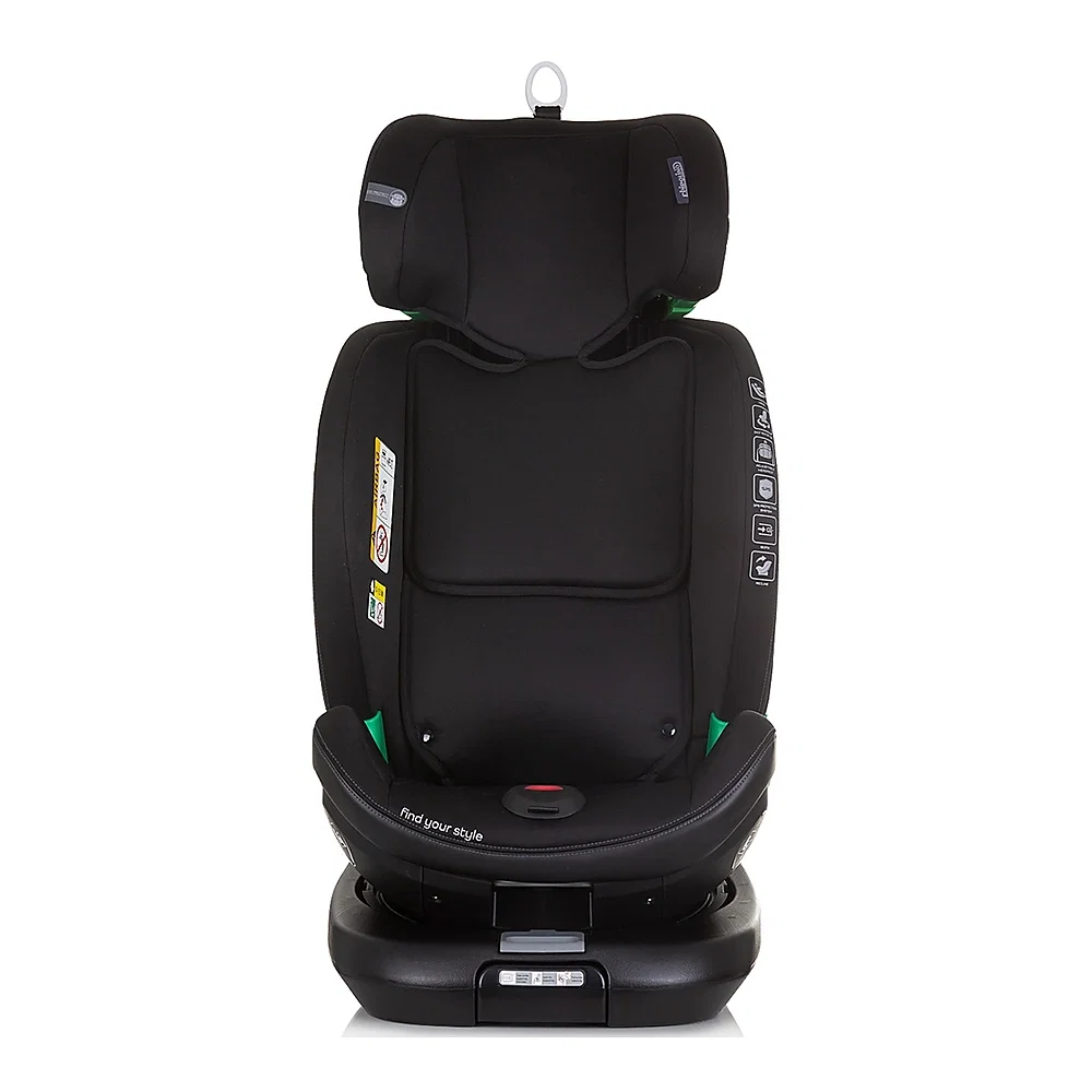 Scaun auto Chipolino Maximus I-Size 40-150 cm, sistem Isofix, Obsidian 12 ani [8]