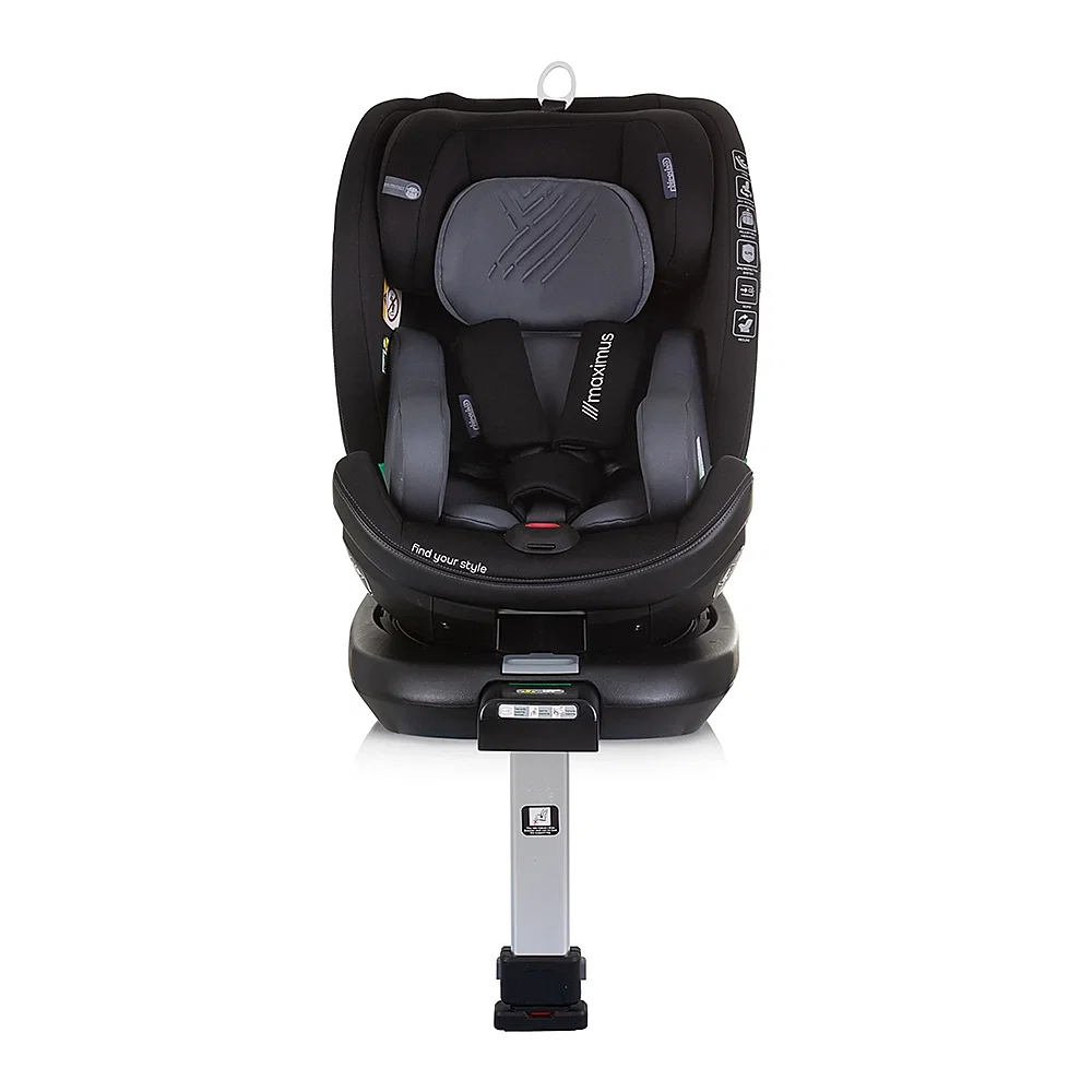 Scaun auto Chipolino Maximus I-Size 40-150 cm, sistem Isofix, Obsidian 12 ani [2]