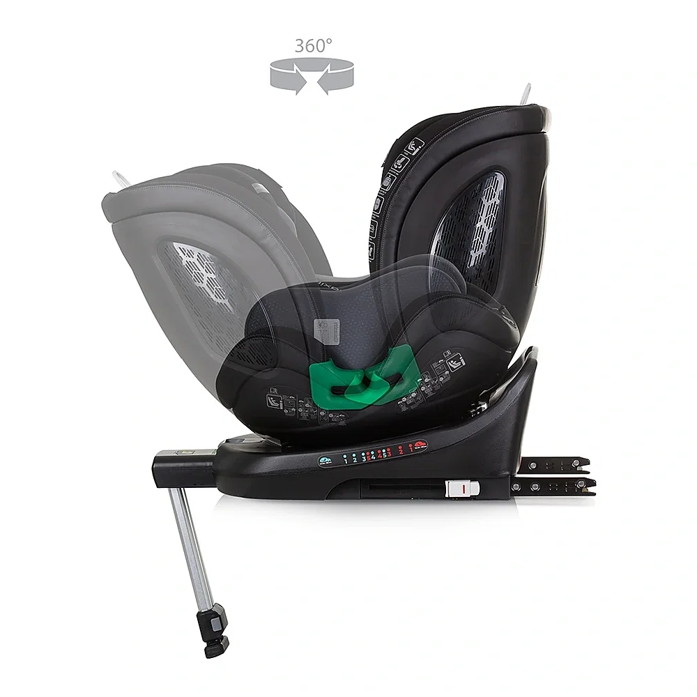 Scaun auto Chipolino Maximus I-Size 40-150 cm, sistem Isofix, Obsidian 12 ani [6]
