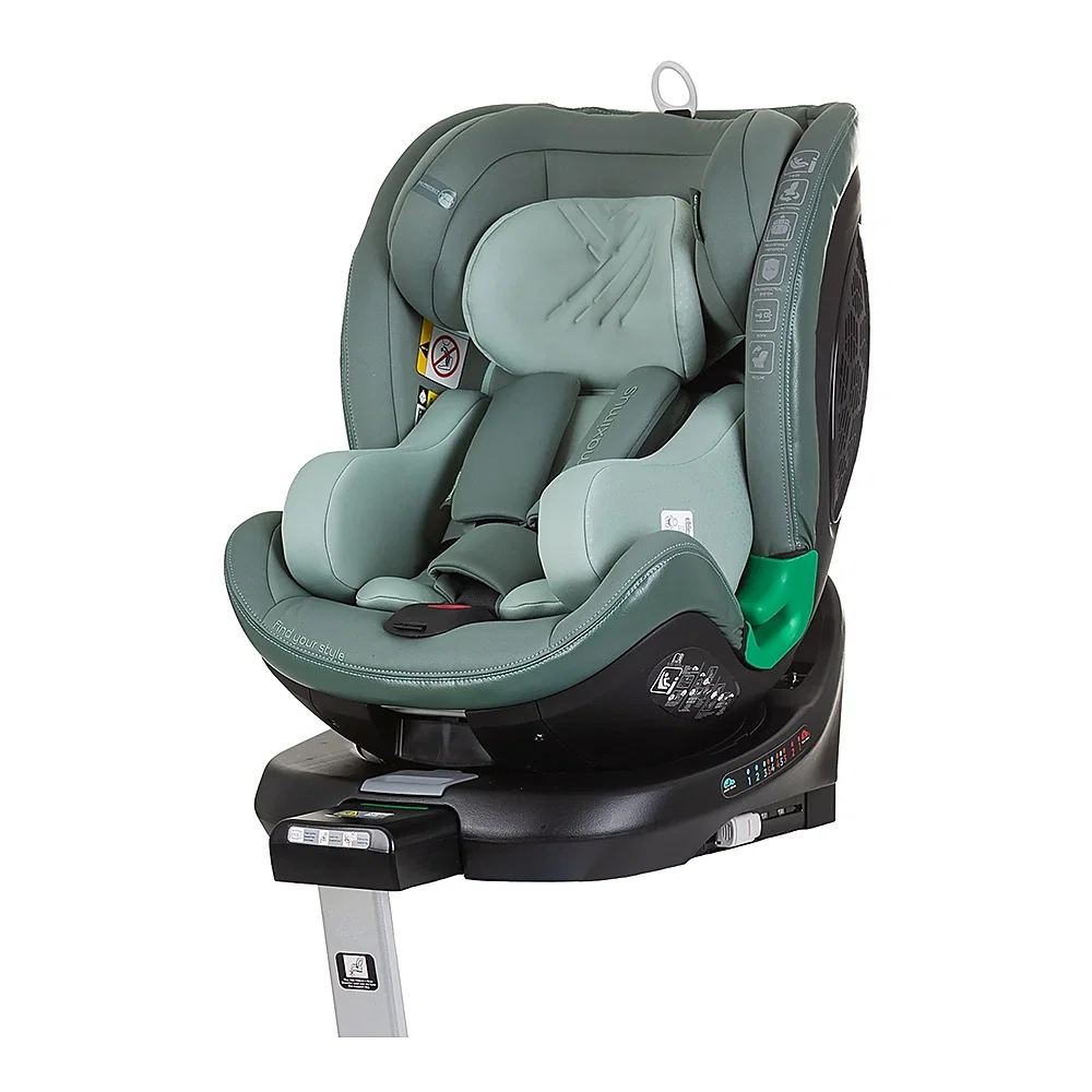 Scaune auto - Scaun auto Chipolino Maximus I-Size 40-150 cm, sistem Isofix, Pastel green 12 ani