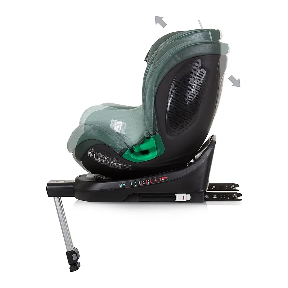 Scaun auto Chipolino Maximus I-Size 40-150 cm, sistem Isofix, Pastel green 12 ani [4]