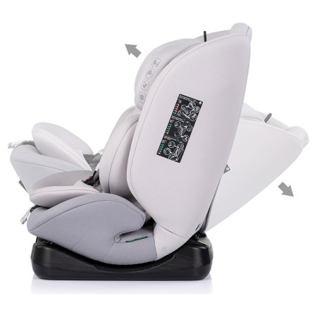 Scaun auto Chipolino Mondial I-Size 40-150 cm, Platinum 12 ani [4]