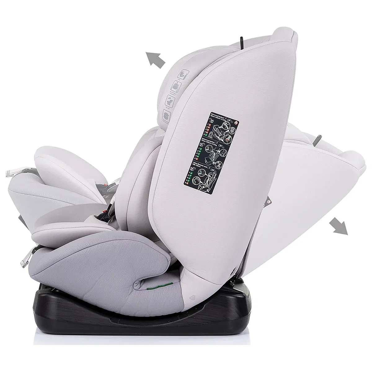 Scaun auto Chipolino Mondial I-Size 40-150 cm, Platinum 12 ani [4]