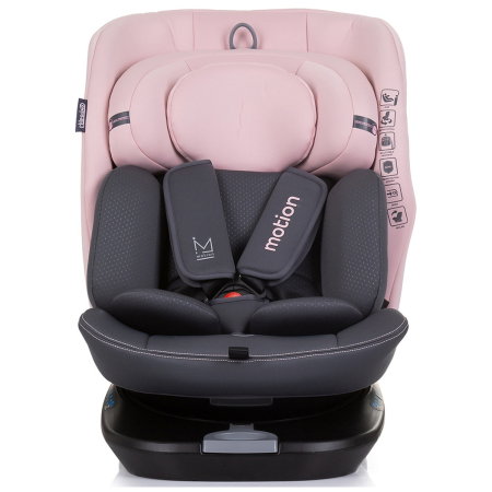 Scaun auto Chipolino Motion I-Size 40-150 cm flamingo cu sistem Isofix 12 ani [1]