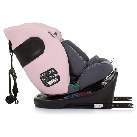 Scaun auto Chipolino Motion I-Size 40-150 cm flamingo cu sistem Isofix 12 ani [7]