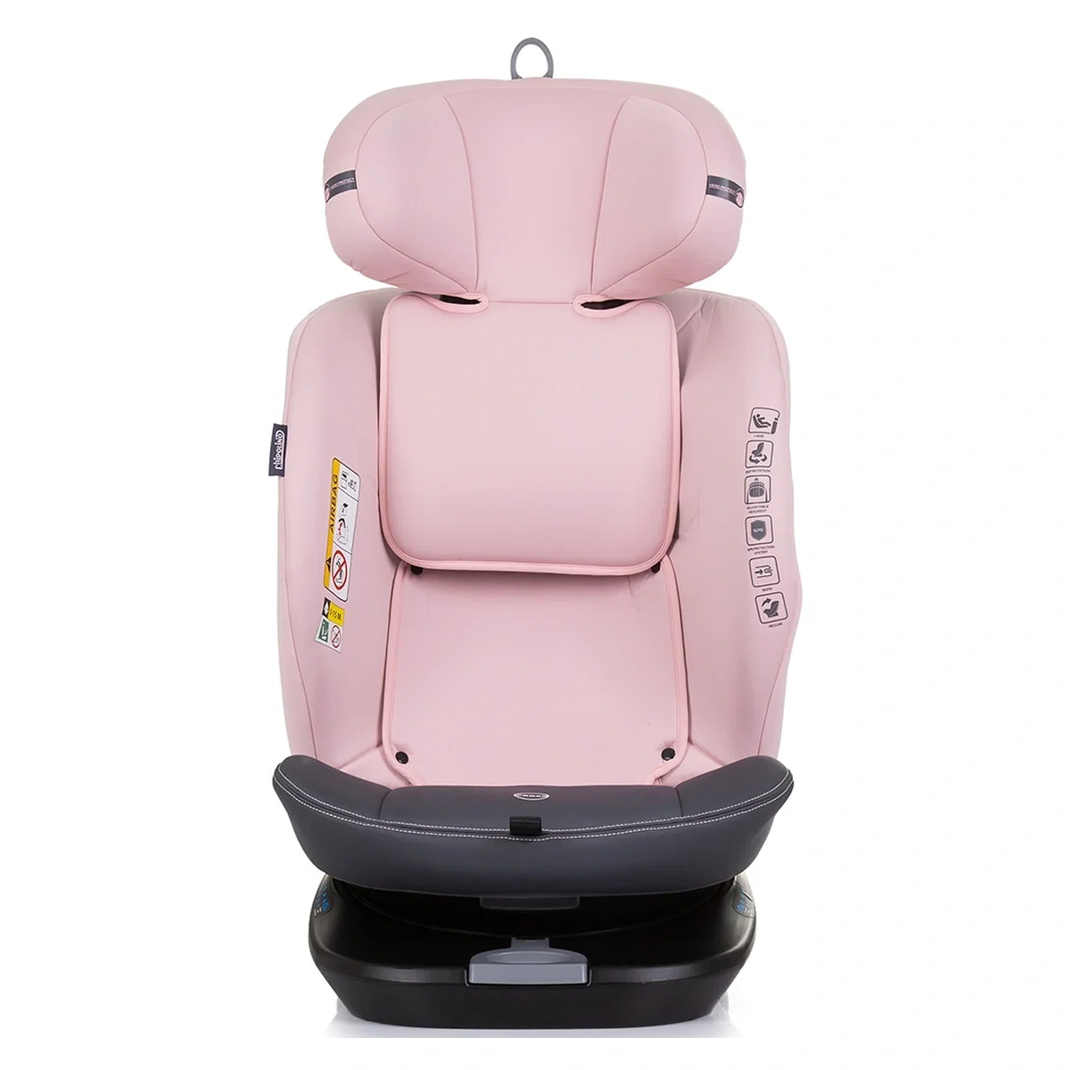 Scaun auto Chipolino Motion I-Size 40-150 cm flamingo cu sistem Isofix 12 ani [2]