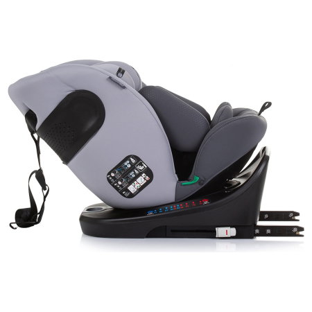 Scaun auto Chipolino Motion I-Size 40-150 cm granite cu sistem Isofix 12 ani [8]
