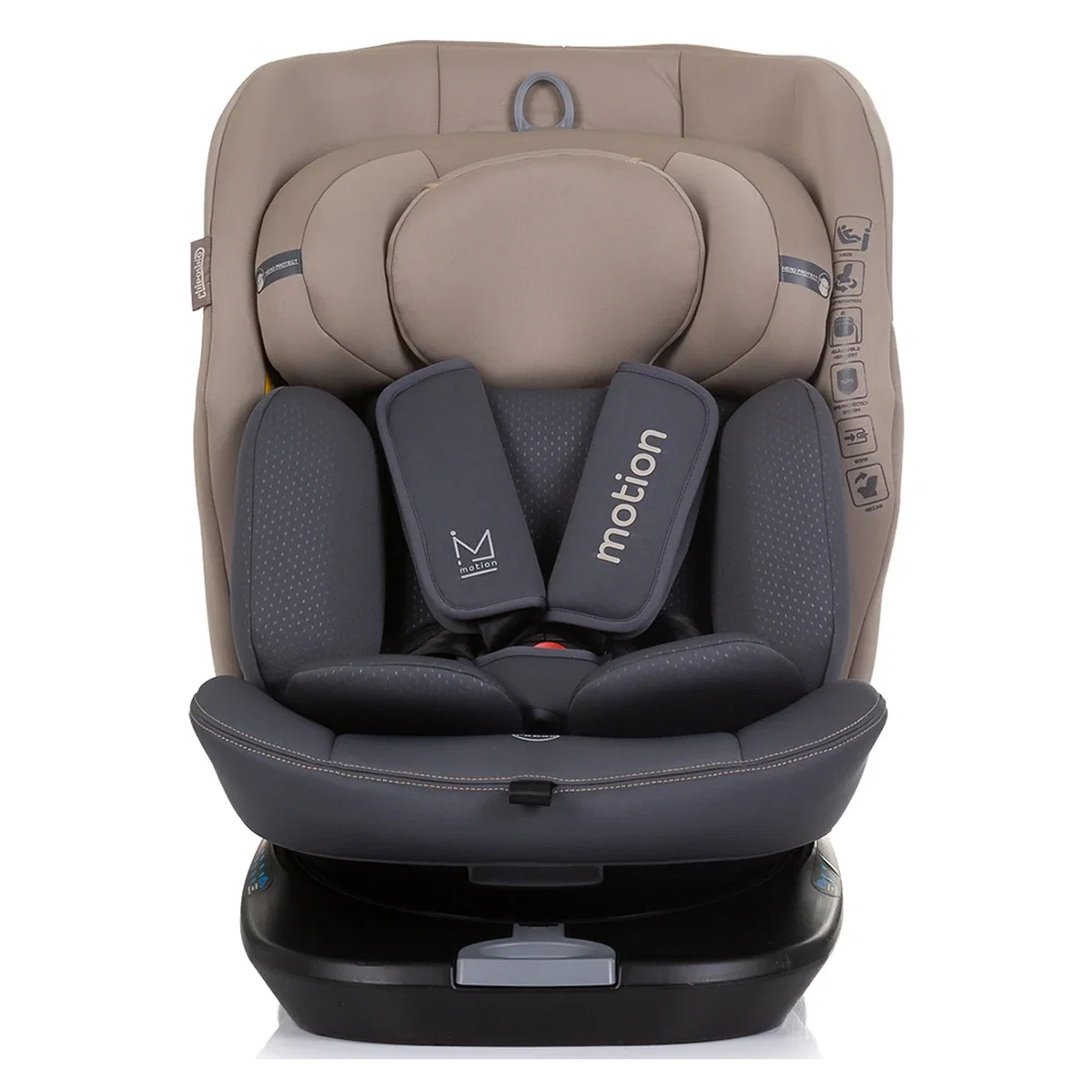 Scaun auto Chipolino Motion I-Size 40-150 cm macadamia cu sistem Isofix 12 ani [1]