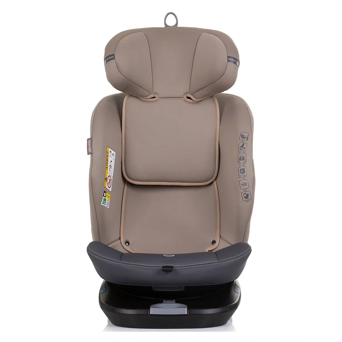 Scaun auto Chipolino Motion I-Size 40-150 cm macadamia cu sistem Isofix 12 ani [2]