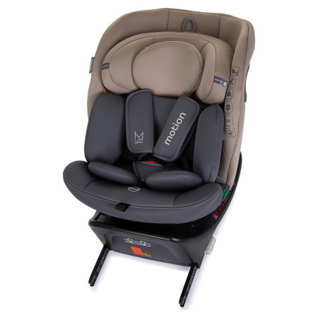 Scaun auto Chipolino Motion I-Size 40-150 cm macadamia cu sistem Isofix 12 ani [10]