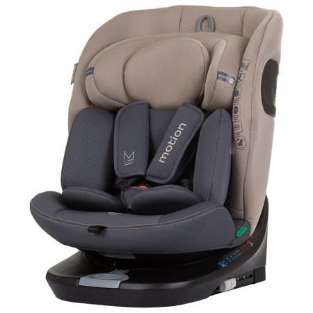 Scaune auto - Scaun auto Chipolino Motion I-Size 40-150 cm macadamia cu sistem Isofix 12 ani