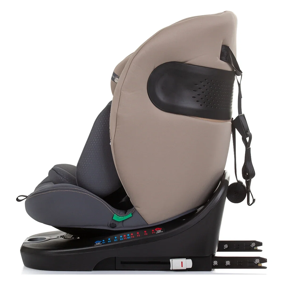 Scaun auto Chipolino Motion I-Size 40-150 cm macadamia cu sistem Isofix 12 ani [3]