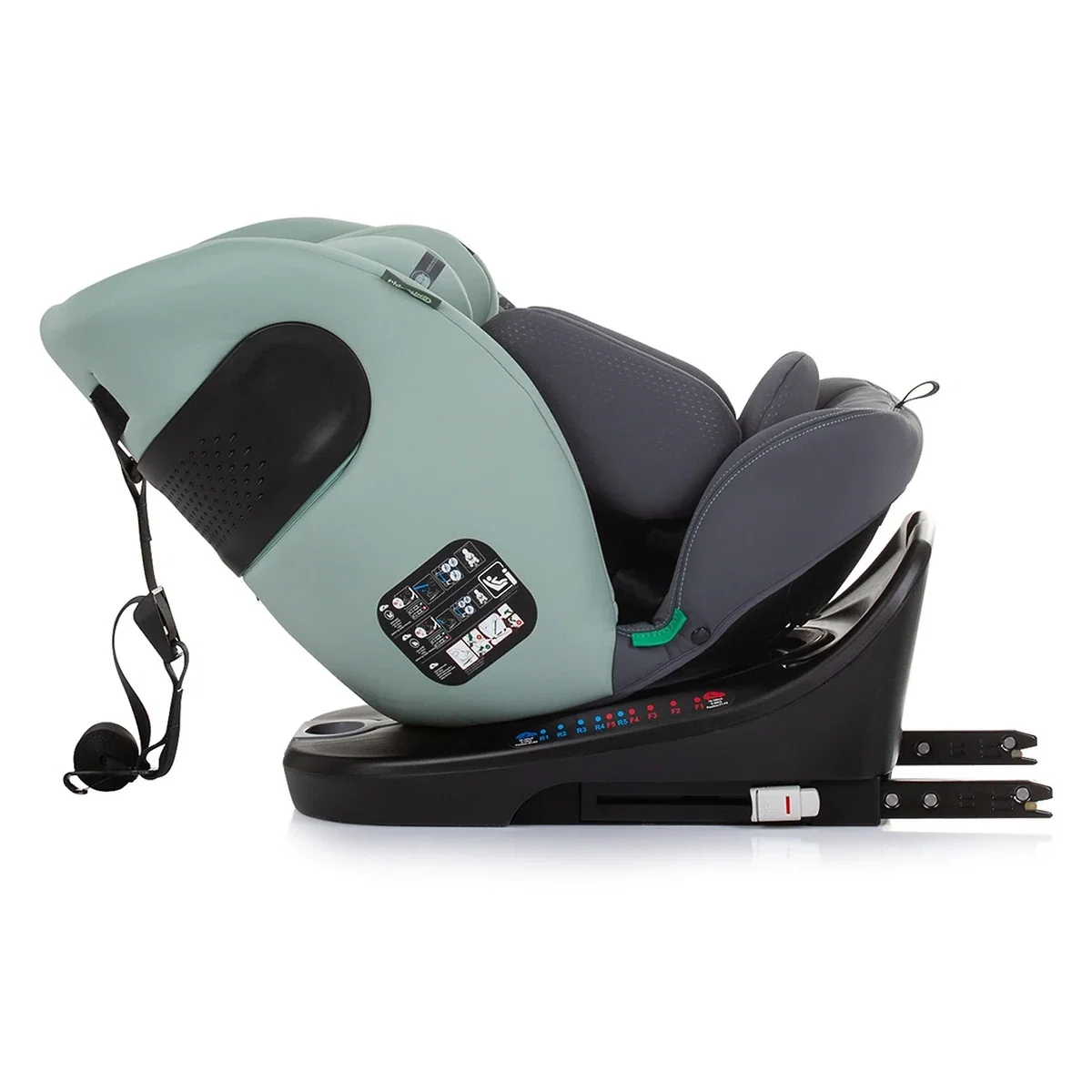 Scaun auto Chipolino Motion I-Size 40-150 cm pastel green cu sistem Isofix 12 ani [8]