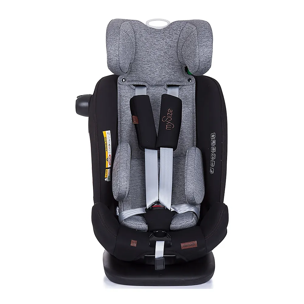 Scaun auto Chipolino My Size 0-36 kg I-Size 40-150 cm platinum cu sistem Isofix [2]