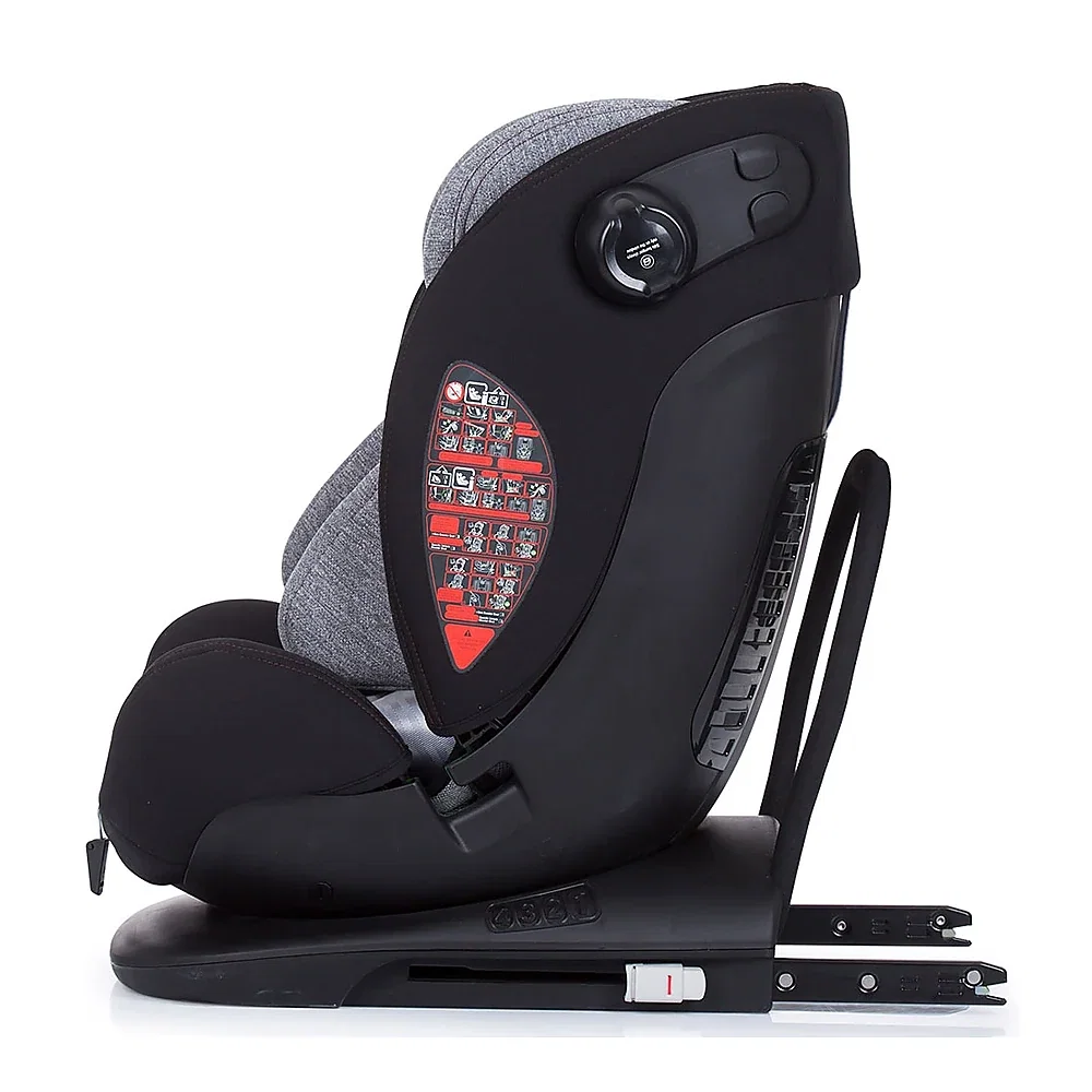 Scaun auto Chipolino My Size 0-36 kg I-Size 40-150 cm platinum cu sistem Isofix [3]