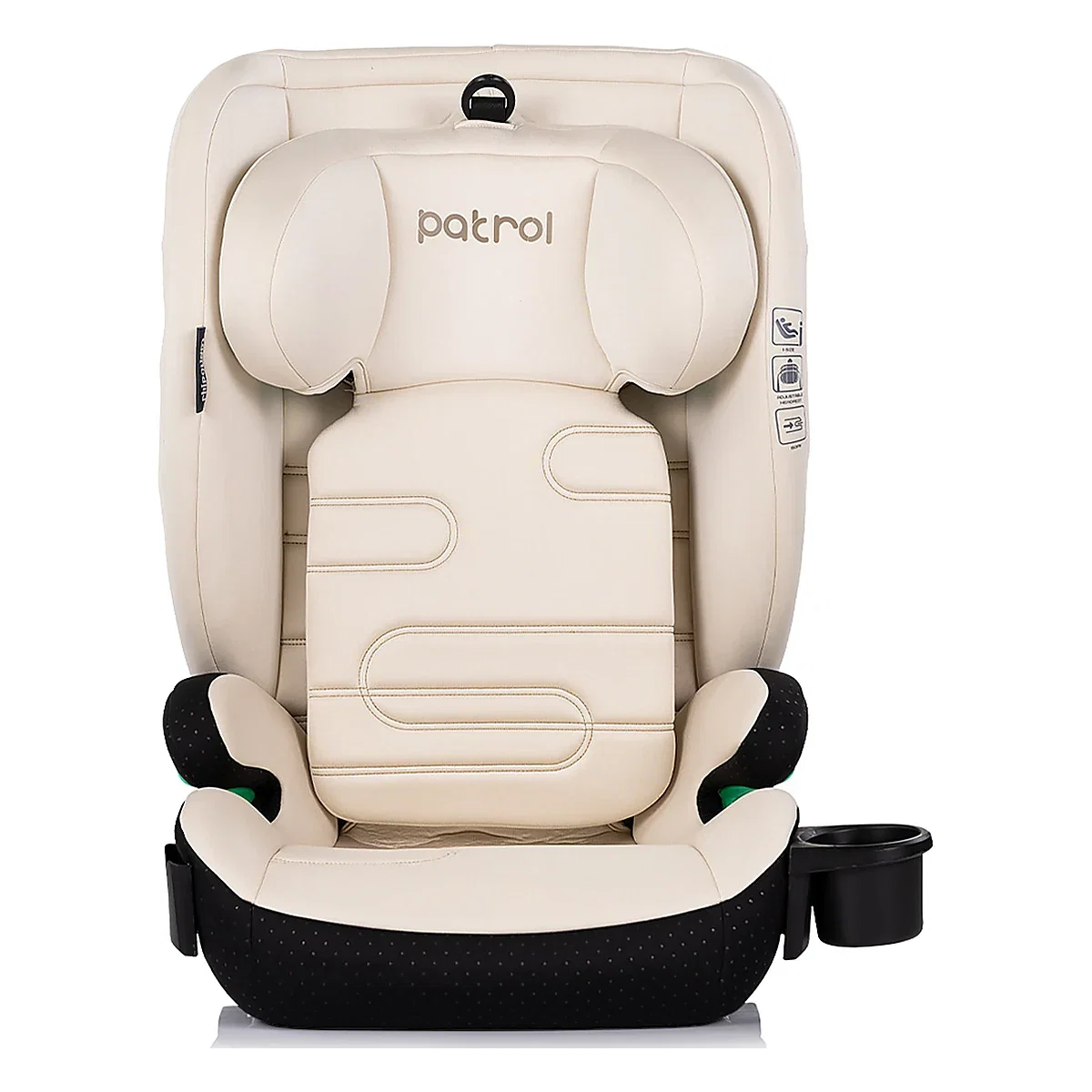 Scaun auto Chipolino Patrol I-Size 100-150 cm cu sistem Isofix, Cashmere 12 ani [1]