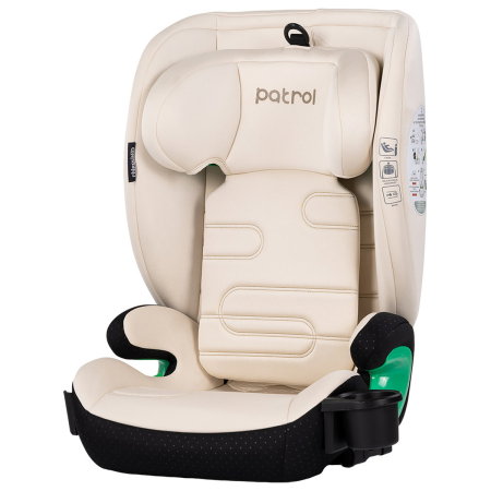 Scaune auto grupa 100-150 cm (15-36 kg) - Scaun auto Chipolino Patrol I-Size 100-150 cm cu sistem Isofix, Cashmere 12 ani
