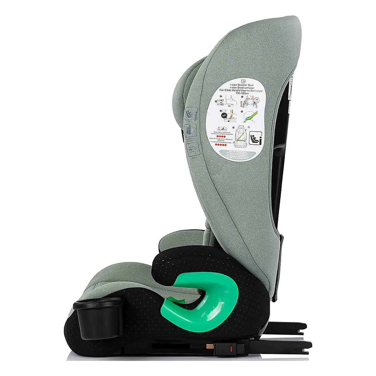 Scaun auto Chipolino Patrol I-Size 100-150 cm cu sistem Isofix, Matcha 12 ani [3]