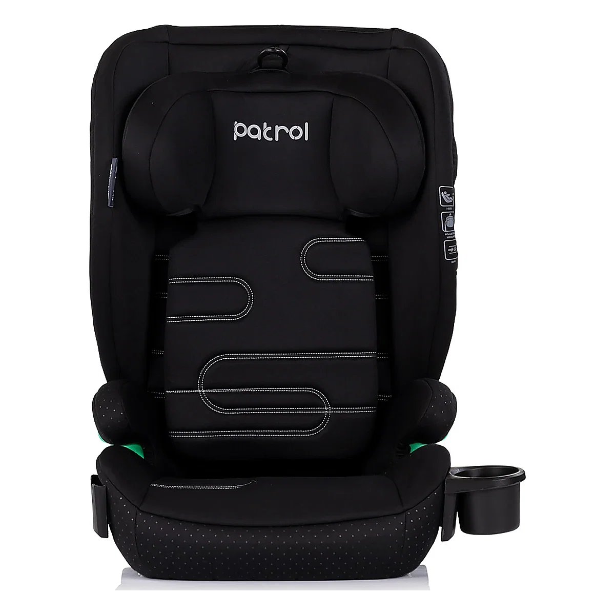 Scaun auto Chipolino Patrol I-Size 100-150 cm cu sistem Isofix, Noir 12 ani [1]