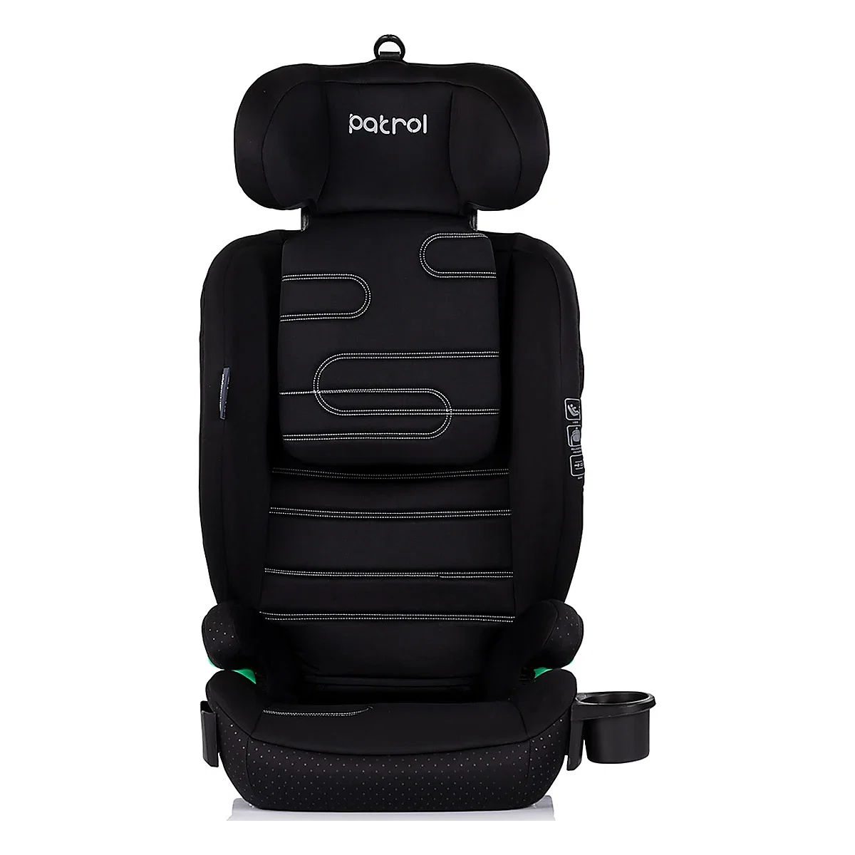 Scaun auto Chipolino Patrol I-Size 100-150 cm cu sistem Isofix, Noir 12 ani [2]