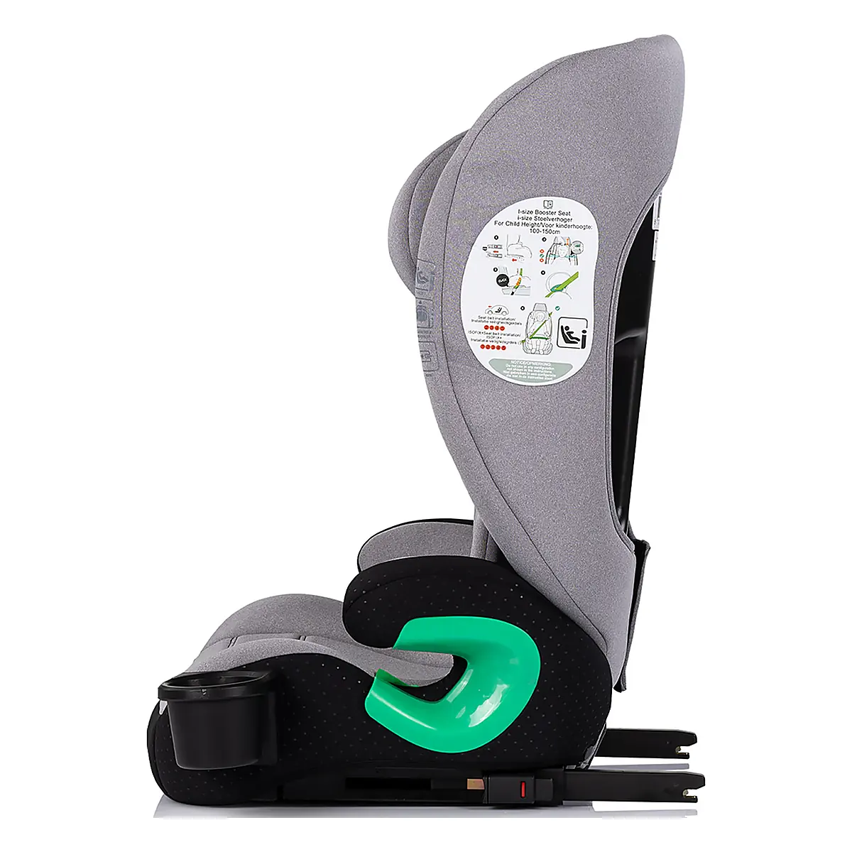 Scaun auto Chipolino Patrol I-Size 100-150 cm cu sistem Isofix, Platinum 12 ani [3]