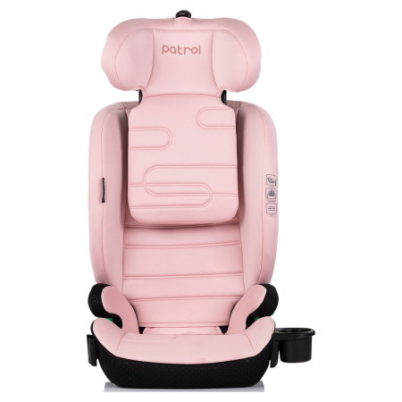 Scaun auto Chipolino Patrol I-Size 100-150 cm cu sistem Isofix, Powder pink 12 ani [2]