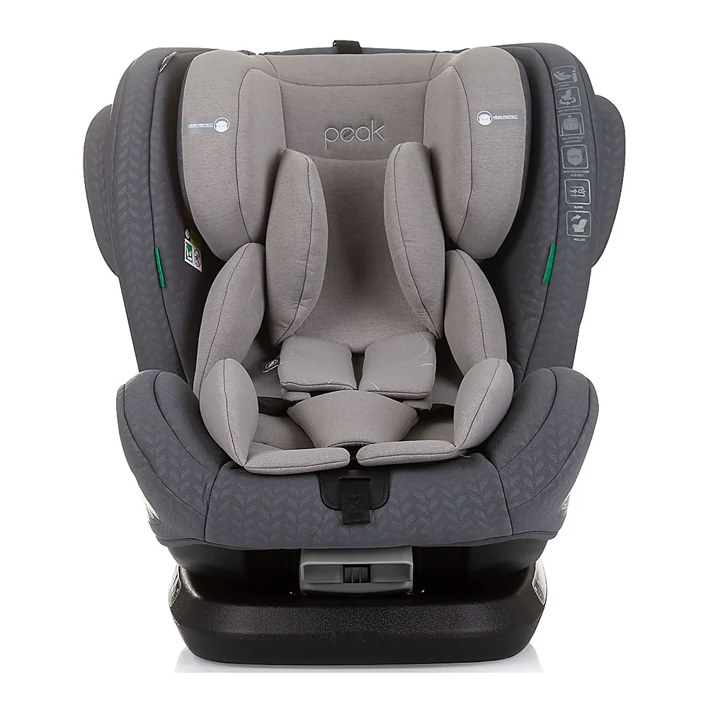 Scaun auto Chipolino Peak I-Size 40-150 cm, sistem Isofix, Granite 12 ani [1]