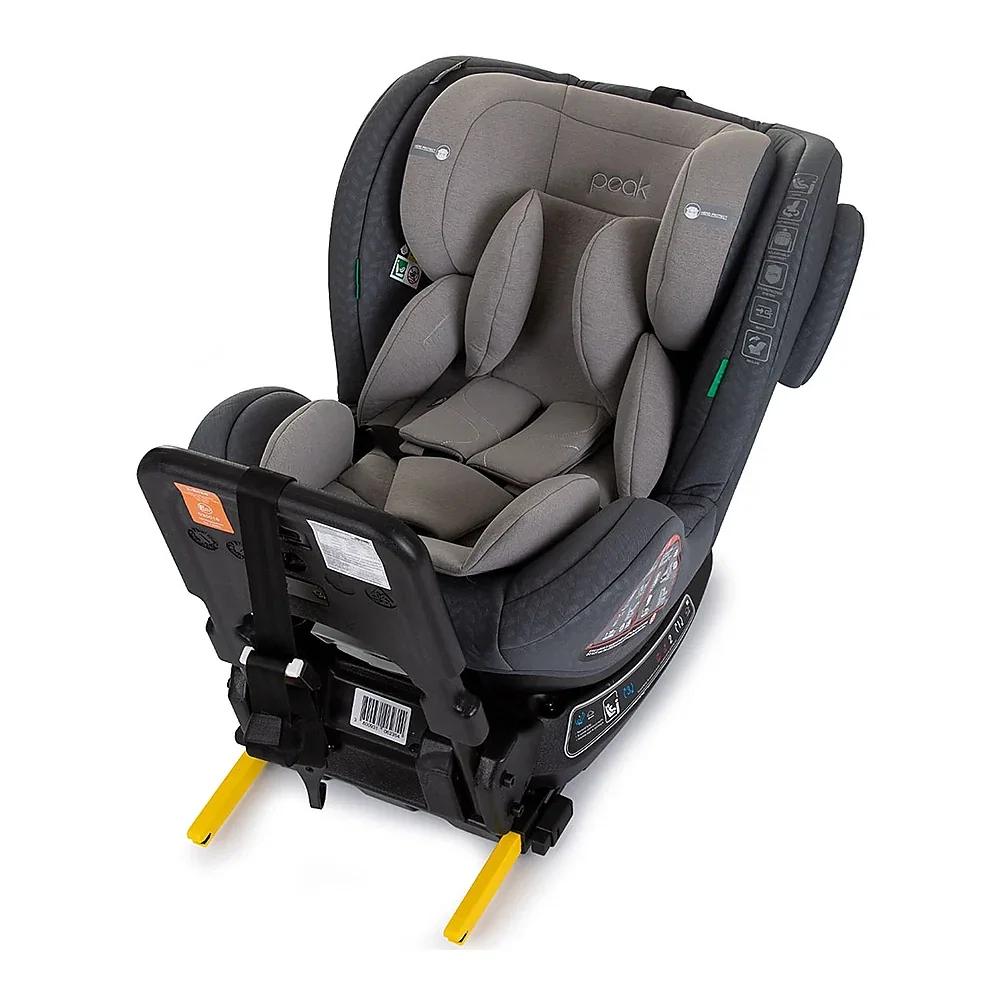 Scaun auto Chipolino Peak I-Size 40-150 cm, sistem Isofix, Granite 12 ani [8]