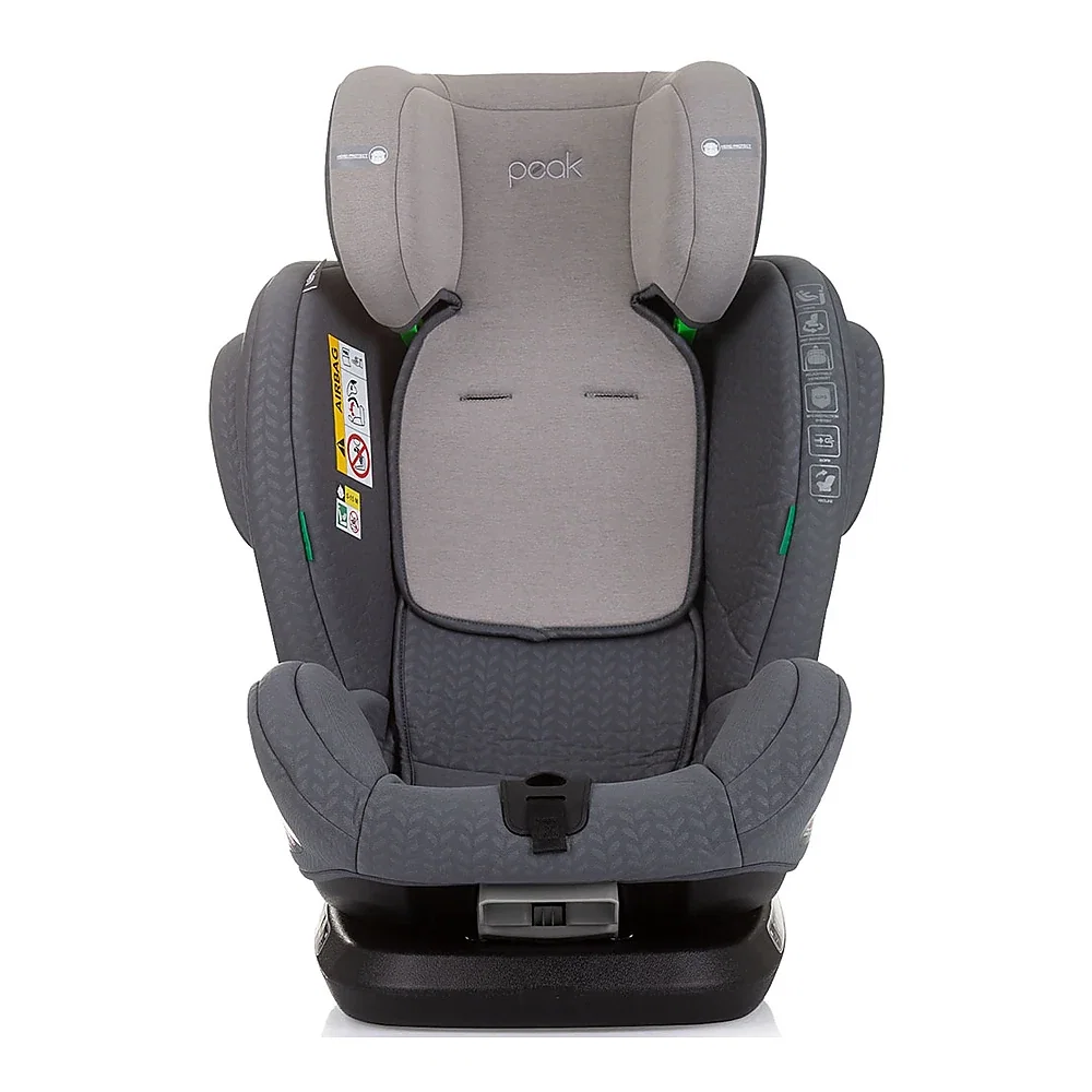 Scaun auto Chipolino Peak I-Size 40-150 cm, sistem Isofix, Granite 12 ani [2]