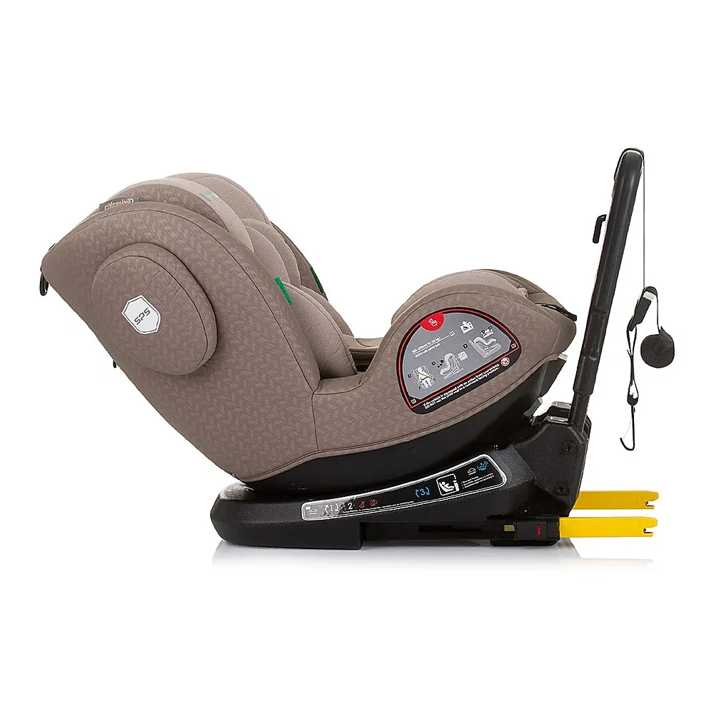 Scaun auto Chipolino Peak I-Size 40-150 cm, sistem Isofix, Macadamia 12 ani [6]