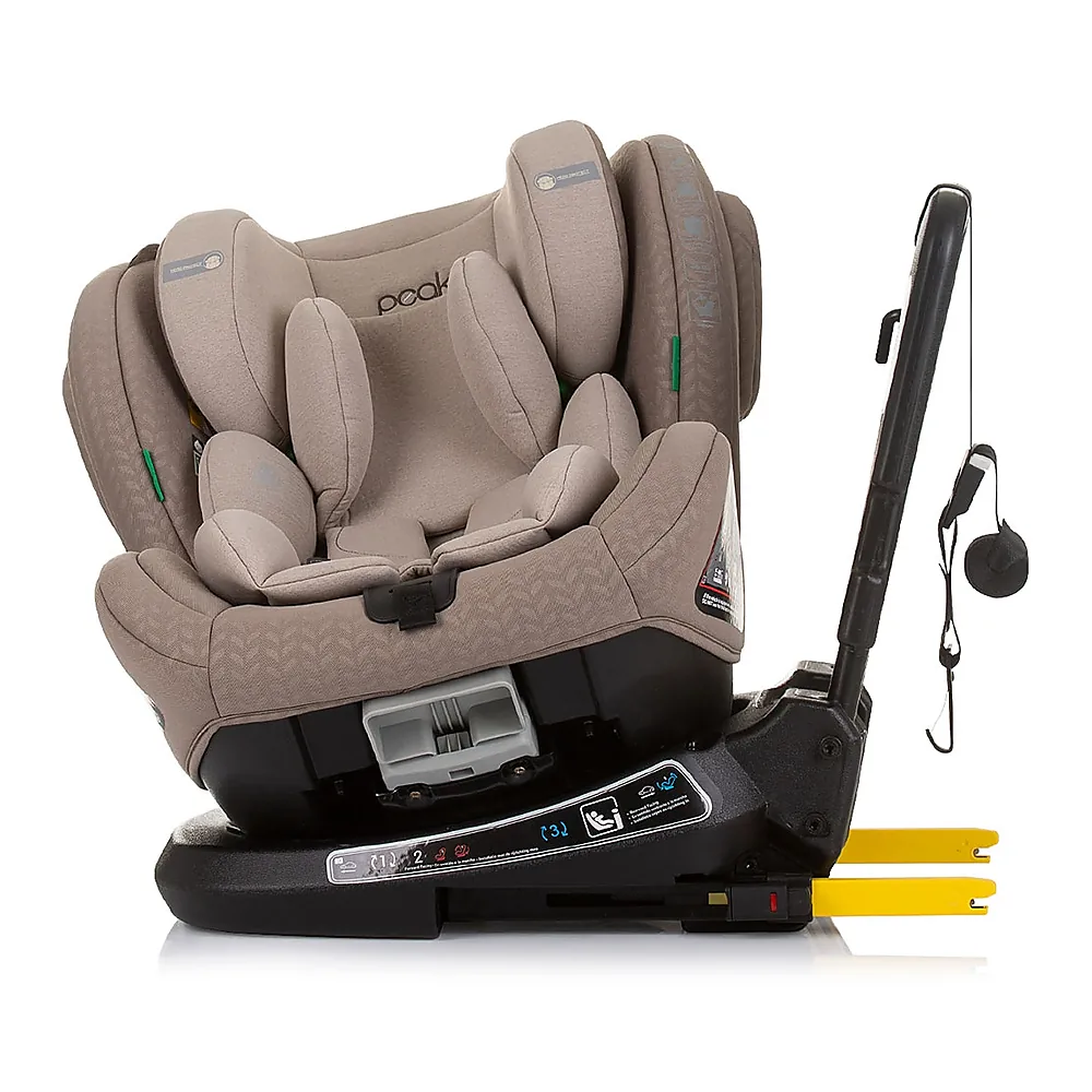 Scaun auto Chipolino Peak I-Size 40-150 cm, sistem Isofix, Macadamia 12 ani [4]