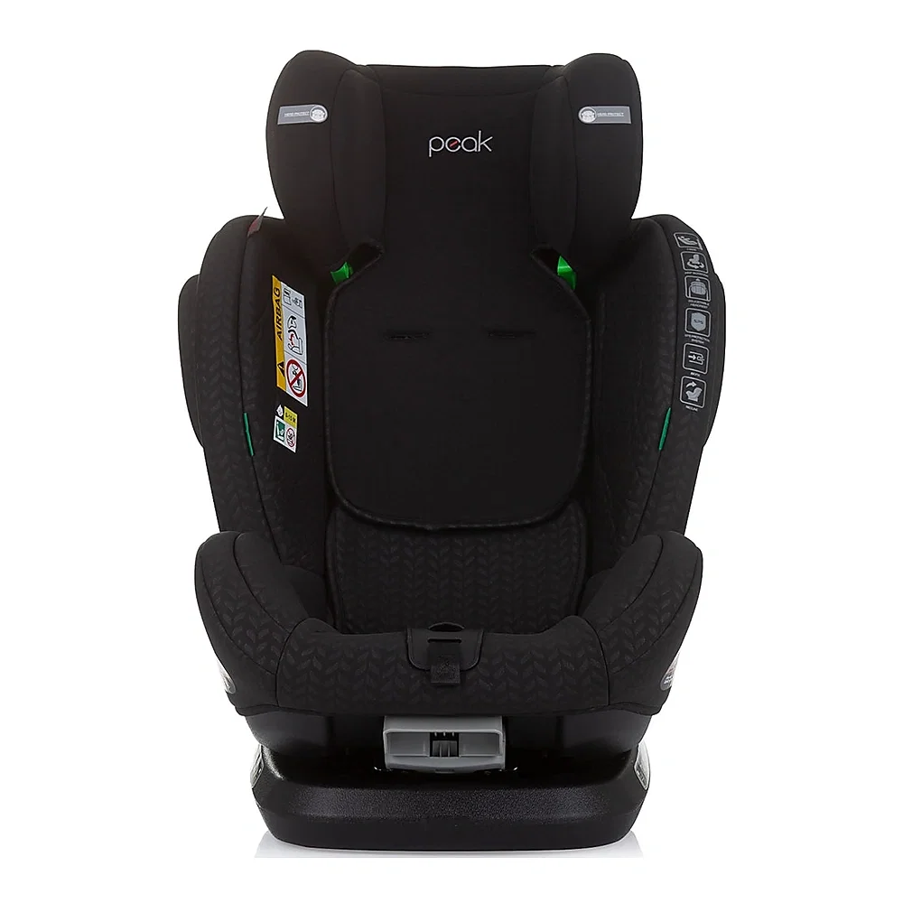 Scaun auto Chipolino Peak I-Size 40-150 cm, sistem Isofix, Obsidian 12 ani [2]