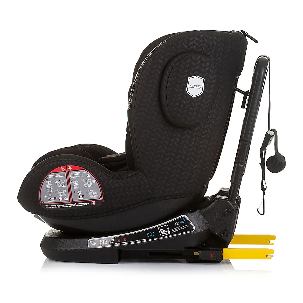 Scaun auto Chipolino Peak I-Size 40-150 cm, sistem Isofix, Obsidian 12 ani [3]