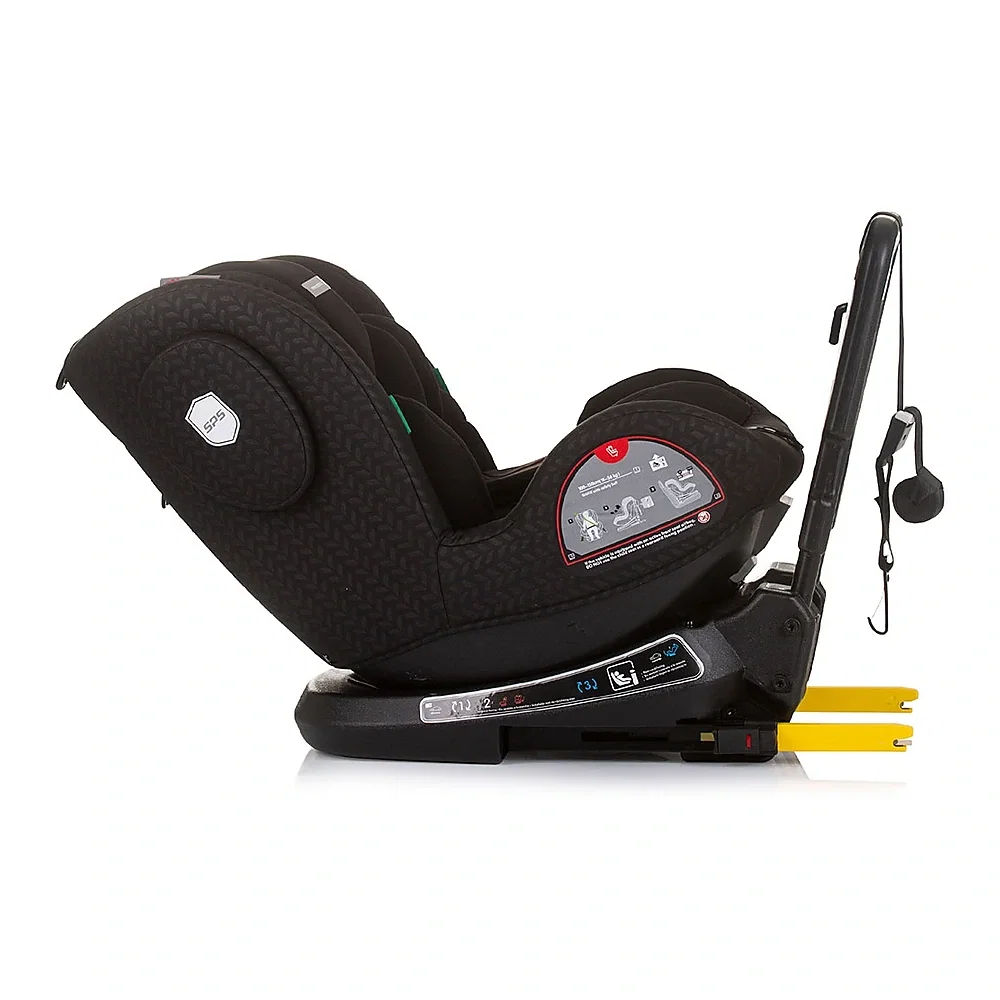 Scaun auto Chipolino Peak I-Size 40-150 cm, sistem Isofix, Obsidian 12 ani [6]