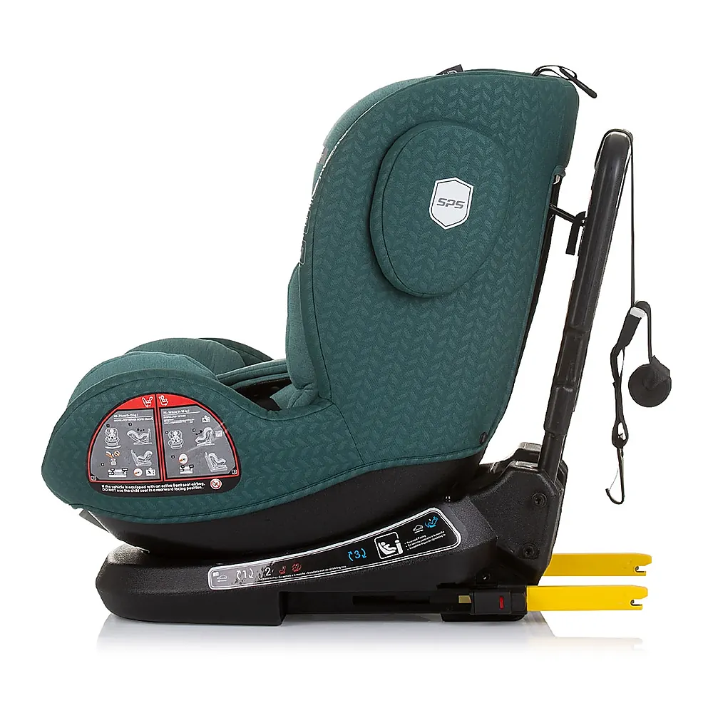 Scaun auto Chipolino Peak I-Size 40-150 cm, sistem Isofix, Pastel green 12 ani [3]