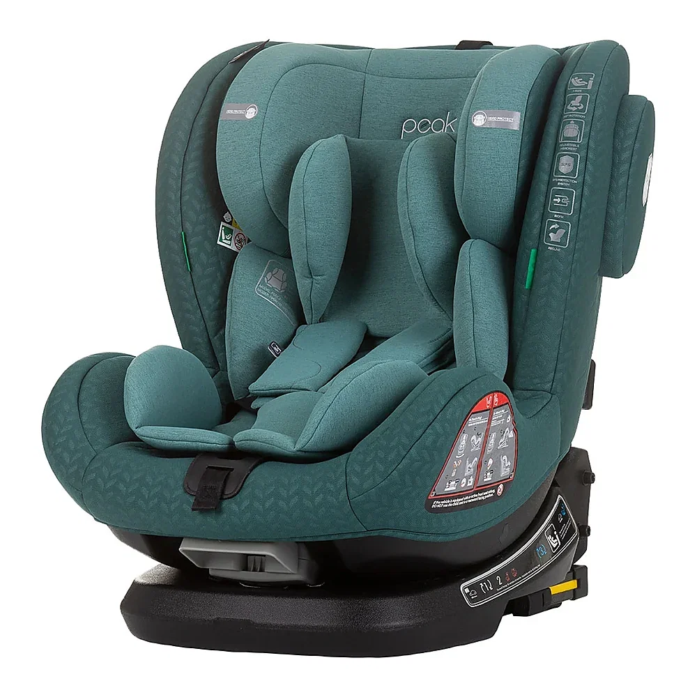 Scaune auto - Scaun auto Chipolino Peak I-Size 40-150 cm, sistem Isofix, Pastel green 12 ani