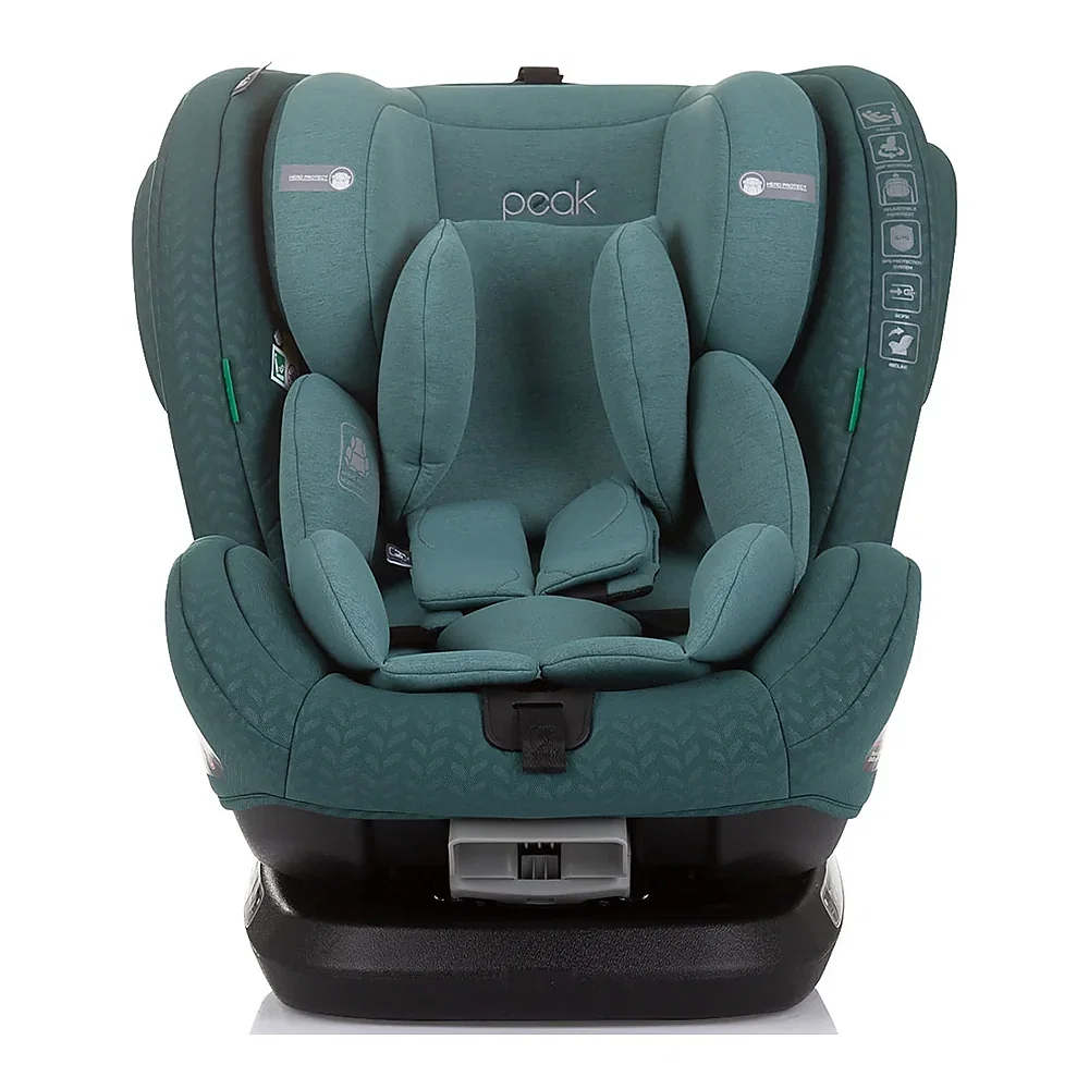 Scaun auto Chipolino Peak I-Size 40-150 cm, sistem Isofix, Pastel green 12 ani [1]