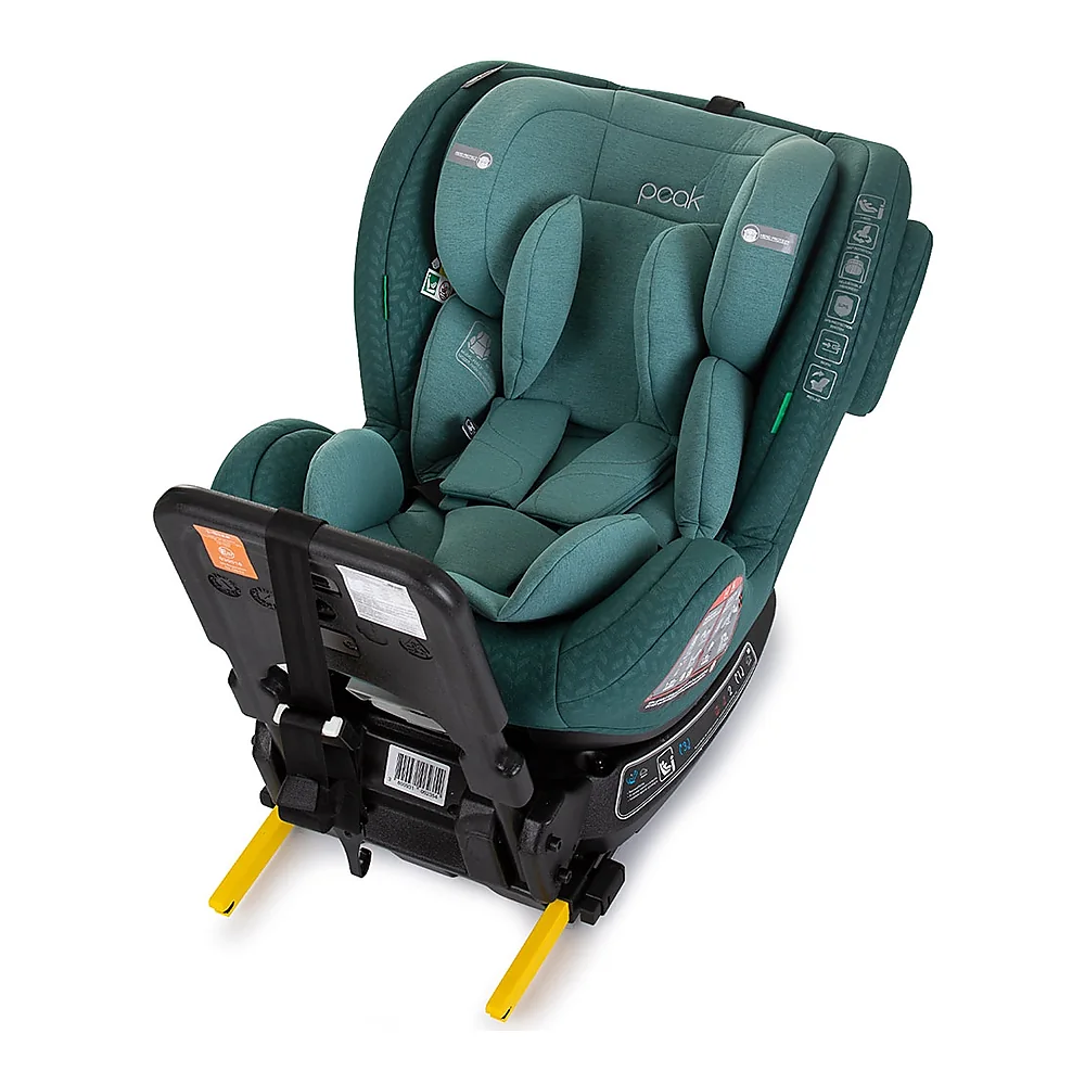 Scaun auto Chipolino Peak I-Size 40-150 cm, sistem Isofix, Pastel green 12 ani [8]