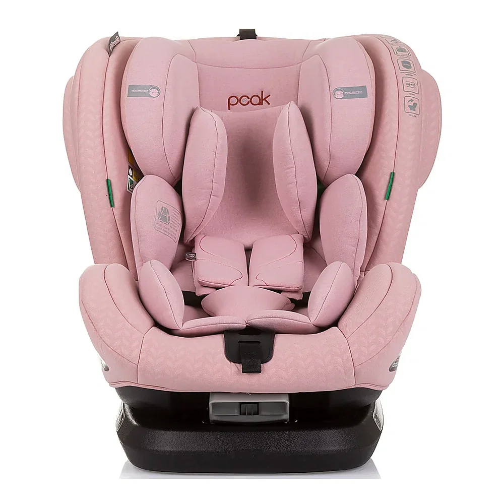 Scaun auto Chipolino Peak I-Size 40-150 cm, sistem Isofix, Roz flamingo 12 ani [1]