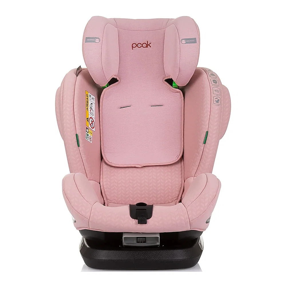 Scaun auto Chipolino Peak I-Size 40-150 cm, sistem Isofix, Roz flamingo 12 ani [2]