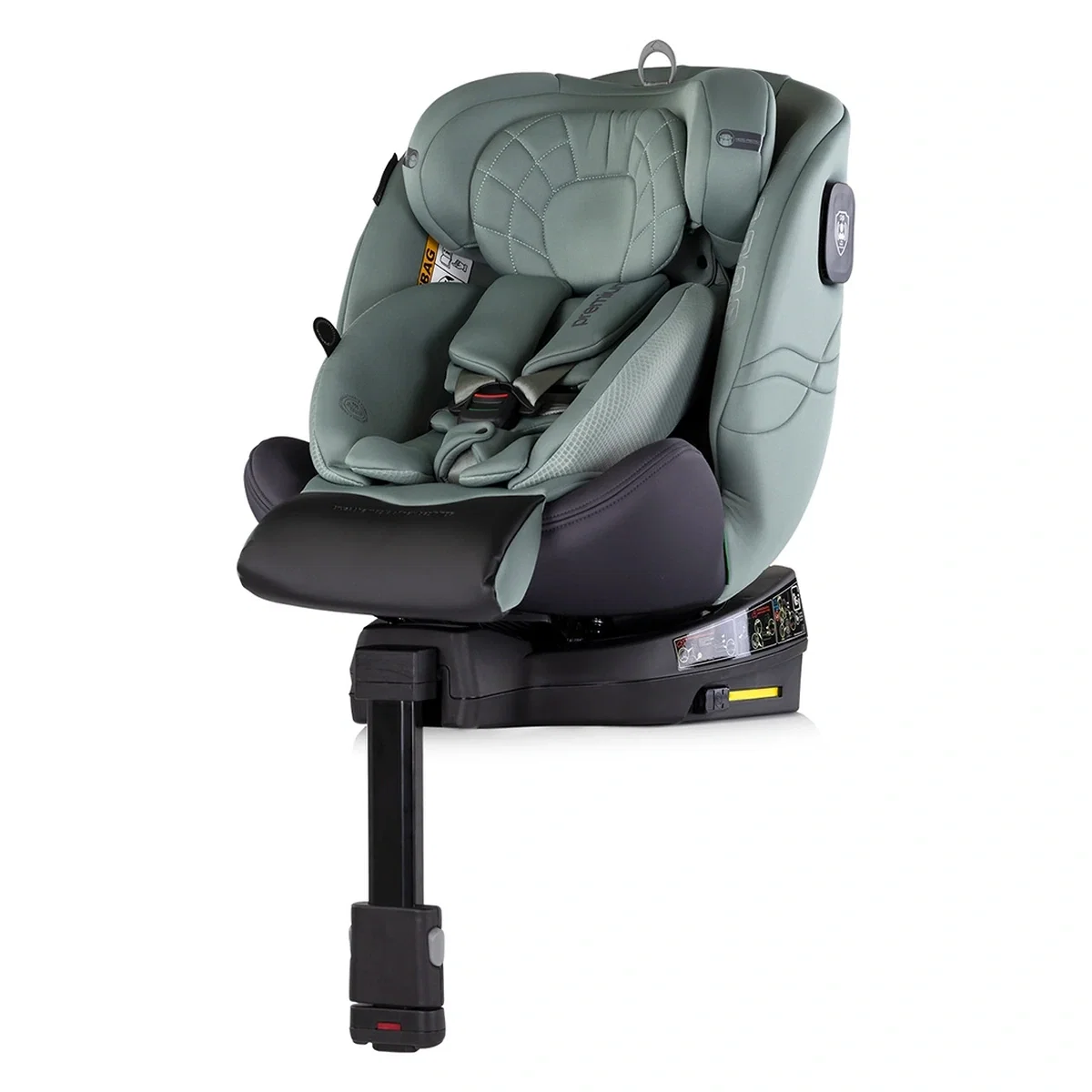 Scaun auto Chipolino Premium I-Size 40-150 cm cu sistem Isofix, Basil 12 ani [1]