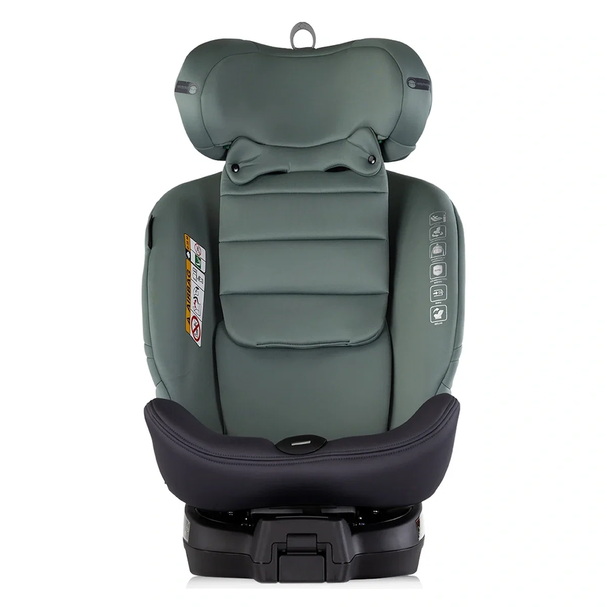 Scaun auto Chipolino Premium I-Size 40-150 cm cu sistem Isofix, Basil 12 ani [8]