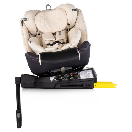 Scaun auto Chipolino Premium I-Size 40-150 cm cu sistem Isofix, Biscotta - Bej 12 ani [5]