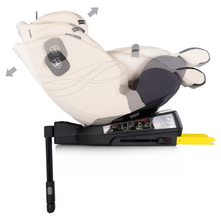 Scaun auto Chipolino Premium I-Size 40-150 cm cu sistem Isofix, Biscotta - Bej 12 ani [7]