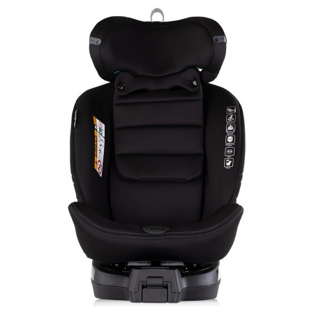 Scaun auto Chipolino Premium I-Size 40-150 cm cu sistem Isofix, Blackberry - Negru 12 ani [8]